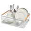 Сушилка для посуды Granli, 43x30,5x14 см, белая, Smart Solutions