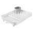 Сушилка для посуды Jarl, 41,2x11,5x36,5 см, белая, Smart Solutions, изображение 6