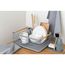 Сушилка для посуды Granli, 43x30,5x14 см, серая, Smart Solutions, изображение 2
