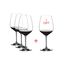Набор бокалов Heart To Heart Pay 3 Get 4 Value Gift Pack Cabernet Sauvignon, 4 шт., 800 мл, 5409/0, Riedel
