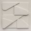 Панно декоративное с эффектом 3D Minimalism Triangle, 40х40 см, Bergenson Bjorn, изображение 7