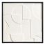 Панно декоративное с эффектом 3D Minimalism, с черной рамой, 60х60 см, Bergenson Bjorn