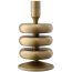 Подсвечник Stone, 20 см, античная латунь, Bergenson Bjorn