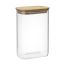 Банка для хранения прямоугольная Glass Acacia, 1,3 л, Smart Solutions