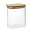 Банка для хранения прямоугольная Glass Acacia, 950 мл, Smart Solutions