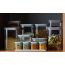 Банка для хранения прямоугольная Vacuum Glass, 1,75 л, светло-серая, Smart Solutions, изображение 5