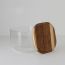 Банка для хранения квадратная Glass Acacia,1 л, Smart Solutions, изображение 6