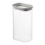 Банка для хранения прямоугольная Vacuum Glass, 1,25 л, светло-серая, Smart Solutions
