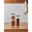 Банка для хранения прямоугольная Glass Bamboo, 2 л, Smart Solutions, изображение 5