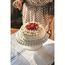 Блюдо для торта с крышкой Tiffany, 30 см, молочно-белое, Guzzini, изображение 3