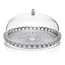 Блюдо сервировочное с крышкой Tiffany, 30 см, серое, Guzzini